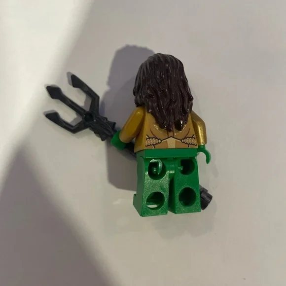 LEGO DC 76085 Aquaman Minifigure Justice League Momoa Superheroes - Genuine - Picture 2 of 2